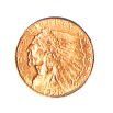 Indian Quarter Eagle Gold Coin
